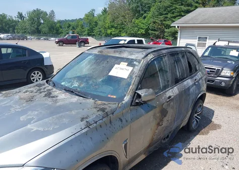 2015 BMW X5 M из США, поврежденный, VIN 5YMKT6C50F0C89202